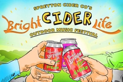 Bright Cider Life Music Festival Poster