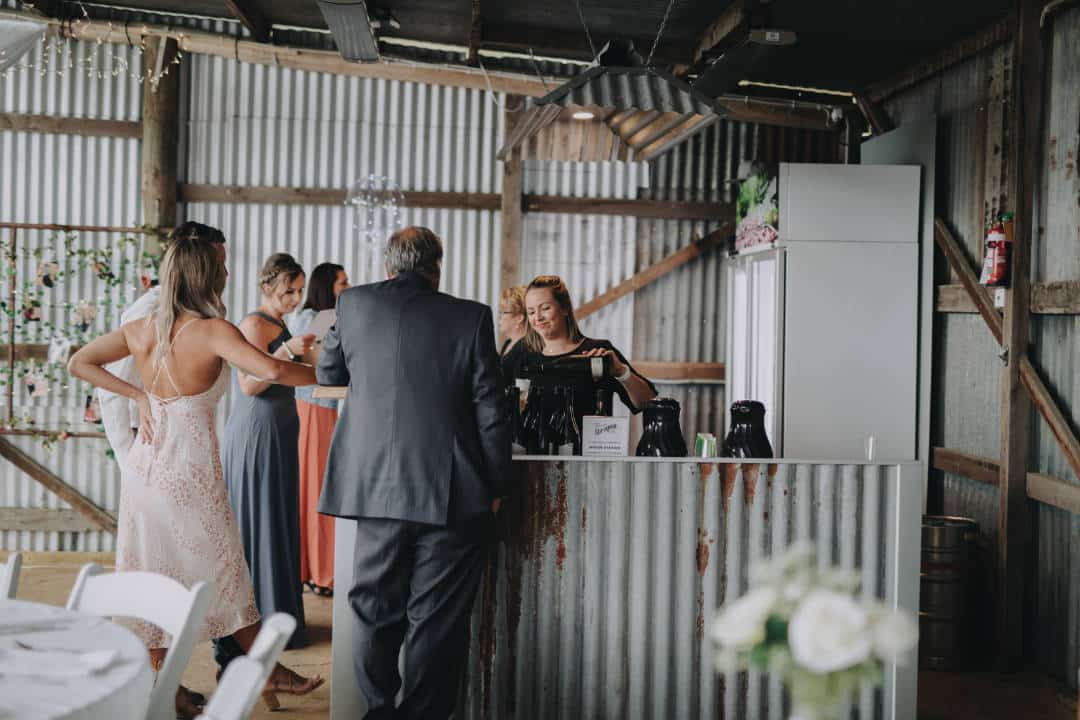 Spreyton Cider Wedding Venue Bar