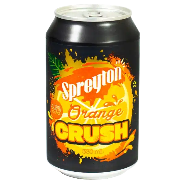 Orange Crush Cider Can